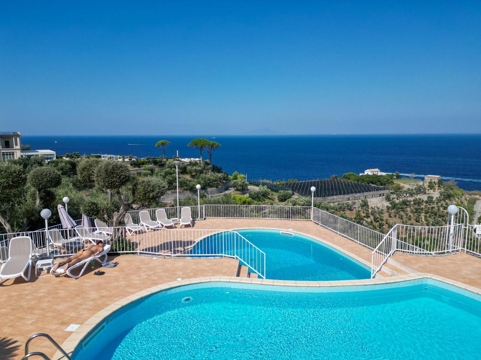 Hotel Villa Lubrense Sorrento Massa Lubrense Exterior foto