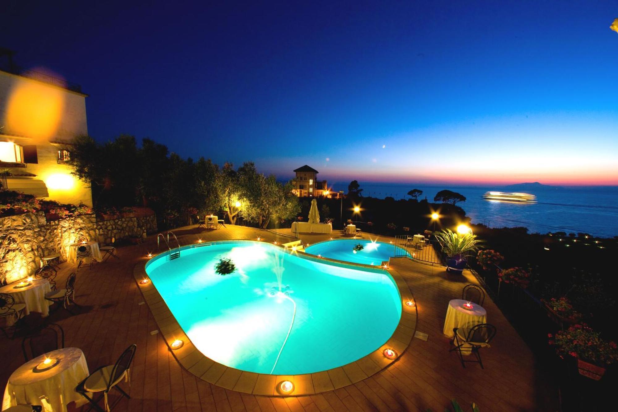 Hotel Villa Lubrense Sorrento Massa Lubrense Exterior foto